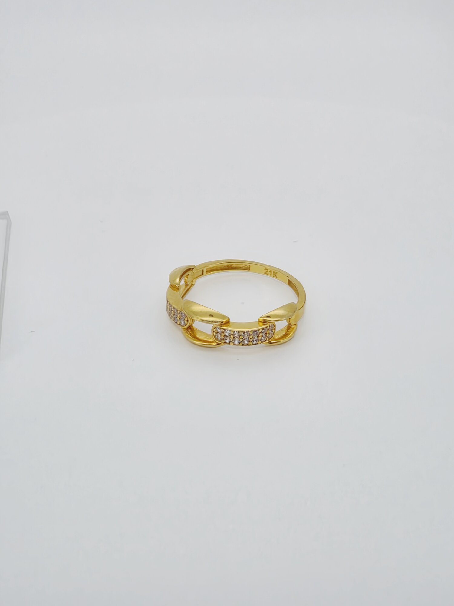 21ct Gold Luxe Chain Ring - Image 5